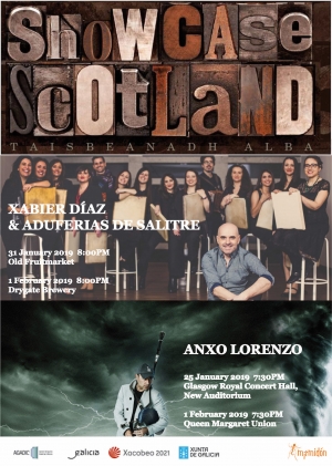 XABIER D&Iacute;AZ Y ANZO LORENXO EN CELTIC CONNECTIONS 2019